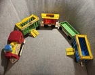 Vintage 1970’s Fisher Price Little People Play Circus Train - 5 Piece