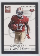 2012 Elite Elite Series Rookies Silver 619/999 AJ Jenkins #9 b4y
