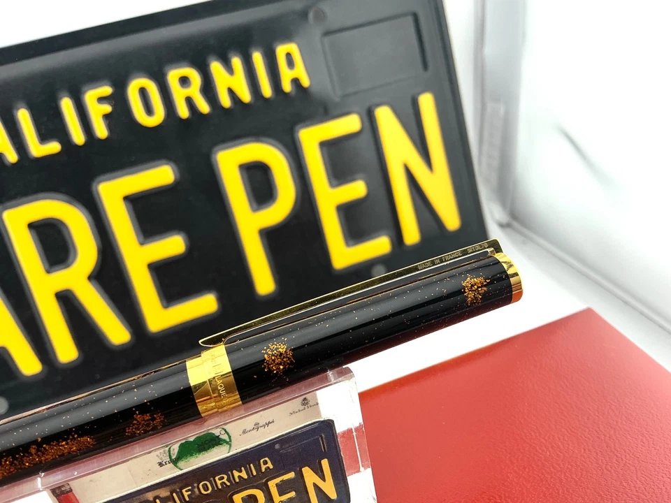 S.T. escaso Bolígrafo Dupont Classique Gold Dust lacado chino NUEVO Foto 4 de 4