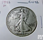 1942 P SILVER WALKING LIBERTY HALF DOLLAR