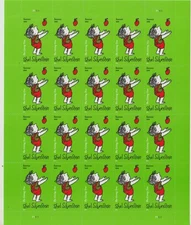 USPS Shel Silverstein Sheet of 20 Forever Stamps 1 ounce Sent from OKC, OK