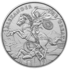 1 oz Legendary Warriors: Alexander the Great Silver Round (BU)