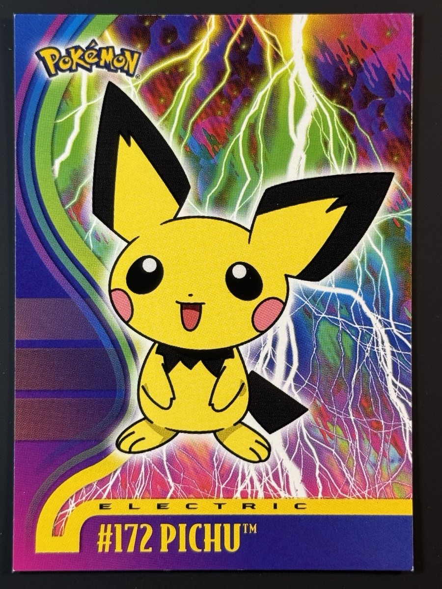 Pokemon Pichu #172 Topps Johto League Champions | eBay