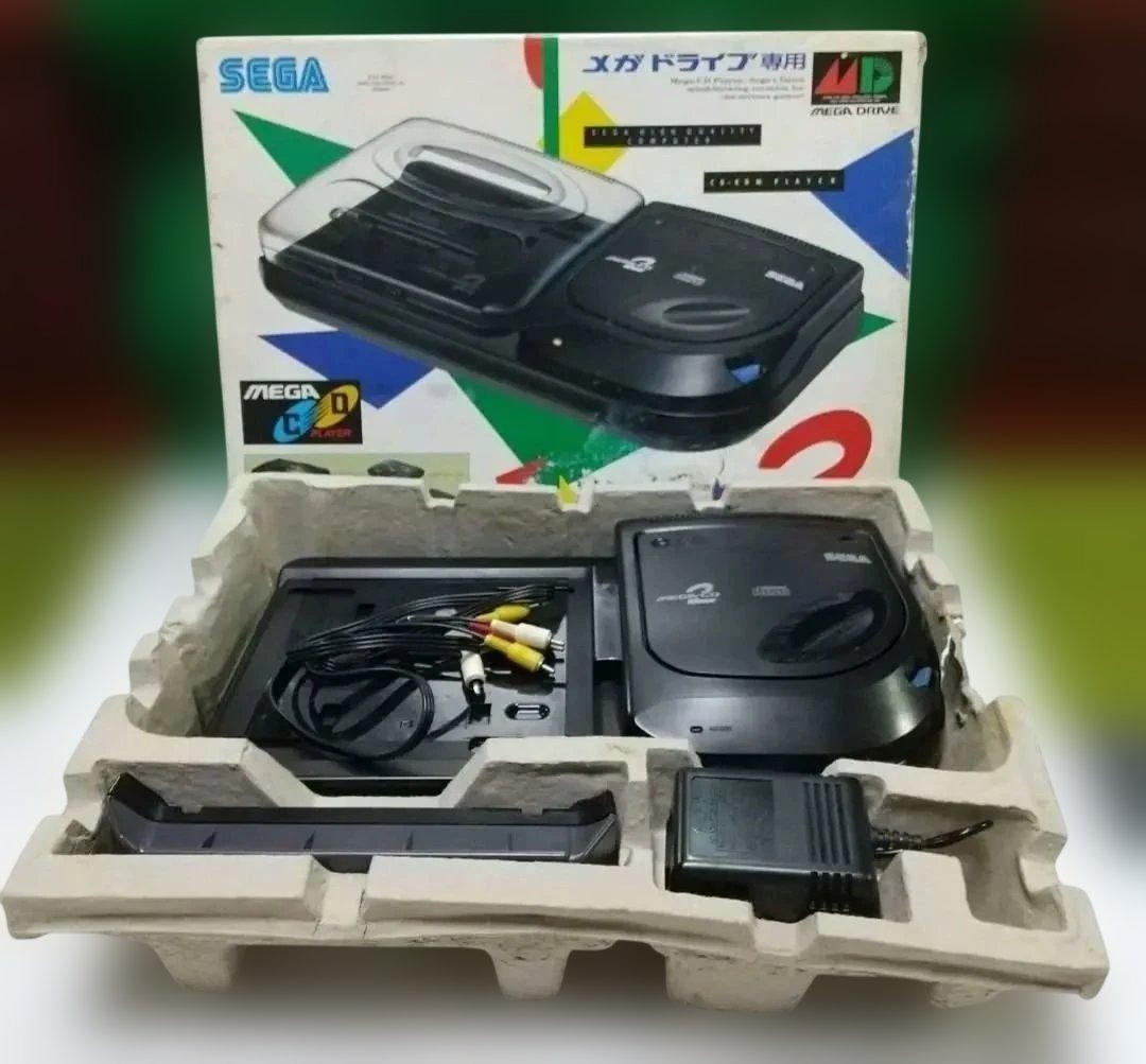 MEGA CD 2 Console Boxed SEGA System T31064312 JAPAN Tested | eBay
