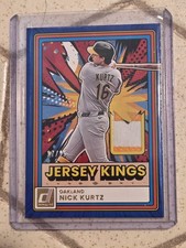 2026 Donruss Baseball Nick Kurtz Jersey Kings Jk-nk Relic 25 Athletics 2026 Donruss Baseball Nick Kurtz Jersey Kings Jk-nk Relic 25 Athletics