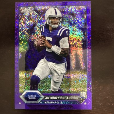 Anthony Richardson 2024 Topps Chrome Composite RC Purple /250 Colts