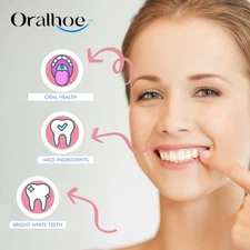 Peach Flavor Mouthwash Pellets Long Lasting Fragrance Clean Gums Portable USA!!!