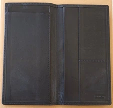 Coach Vintage Leather Checkbook Model: 4645 Soft Buffalo Calf Hide Pre-Owned