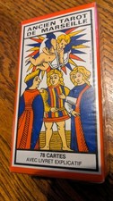 Tarot of Marseilles Vintage Cards by B. P. Grimaud New