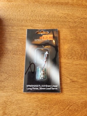 SPEKTRUM - 2.0 GRAM LINEAR Long Throw ULTRA MICRO SERVO Spmsh2027L