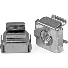 StarTech 50 Pack M5 Cage Nuts for Server Rack Cabinets