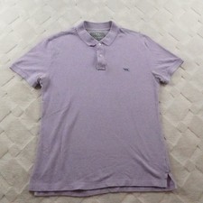 Rodd and Gunn Polo Shirt Mens Medium Solid Purple Formal Preppy