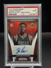 Panini 2014-15 Prizm Jabari Parker #1 Rookie Auto Red Prizm PSA 9 /199