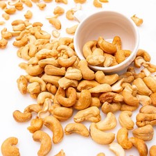 Roasted Salted Cashews 5 LB Bulk Whole Premium Crunchy Nuts Snack