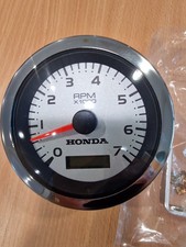 Honda Outboard Veethree Tachometer & Digital Hours Meter 50KN Charcoal Grey NEW