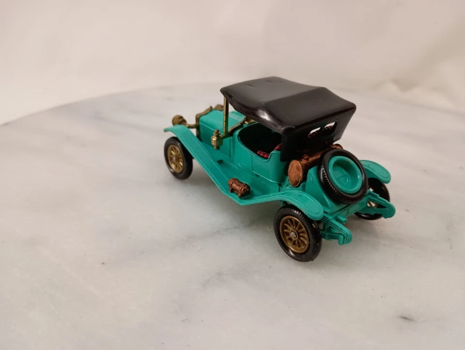 Винтажный Matchbox модели прошлых лет 1911 Maxwell родстер # 14 с поврежденной коробкой - Изображение 4 из 4