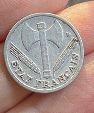 French Coin 50 CENTIMES | Vichy French State | France | 1942