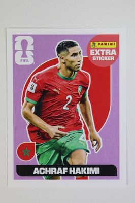 Panini World Cup 2026 Sticker Achraf Hakimi (Extra Sticker Pink)
