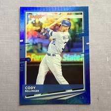 2020 Donruss BLUE Foil Cody Bellinger Los Angeles Dodgers #84