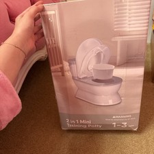 Portable Potty Seat for Kids Travel - Foldable Training Toilet Chair for Todd...