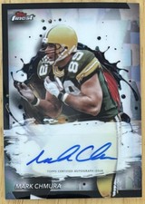 2024 Topps Finest Mark Chmura Autograph Auto #FA-MC Packers