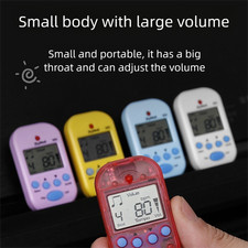Mini Digital Metronome with Clip and Multiple Rhythm Patterns for Practice