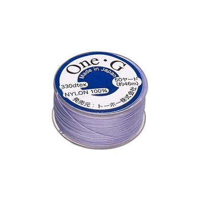 Toho One-G Nylon Thread 50 Yard Bobbin Light Lavender