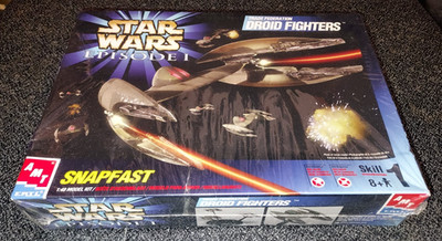 Star Wars Episode 1 Droid Fighter SnapFast 1/48 Skill 1 Model Kit 30118 AMT/Ertl