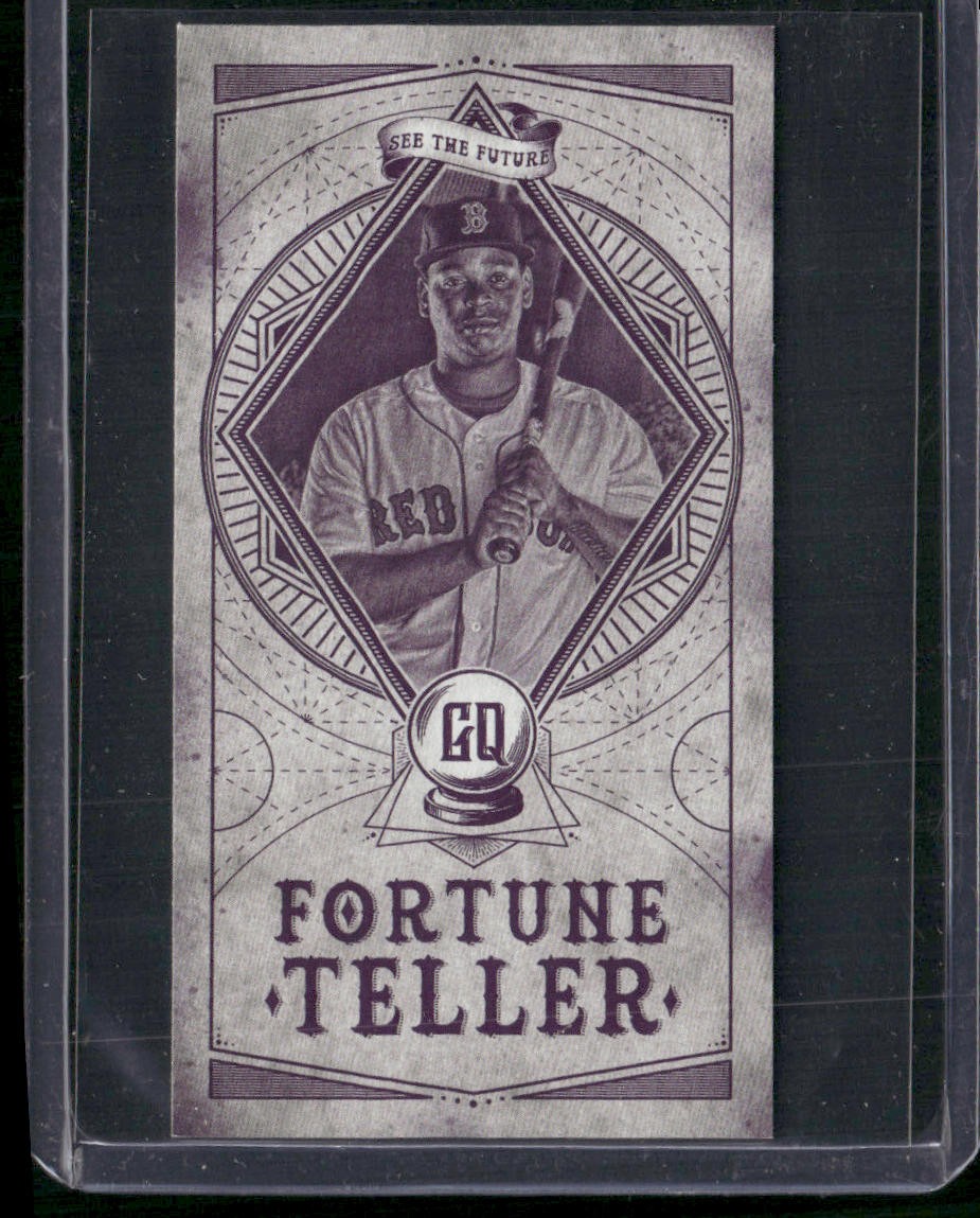 2018 Topps Gypsy Queen #FTM-5 Rafael Devers Fortune Tellers Minis