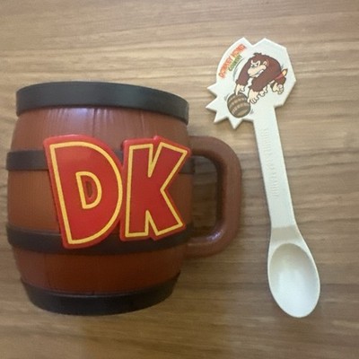 Universal Epic Nintendo Donkey Kong Country DK Barrel Crush Float Mug Cup Spoon