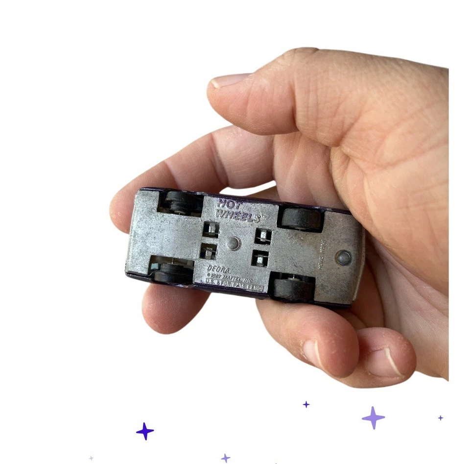 Hong Kong Red Line Hot Wheels Purple Deora Other Surf Boards READ - Image 4 of 4