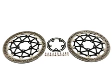 2024 Kawasaki Ninja ZX10R ABS OEM Left & Right Side Front Brake Rotors ABS Ring!