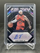 2022-23 Panini Obsidian Gary Trent Jr. Galaxy Autograph Purple 52/75 #GI-GTR