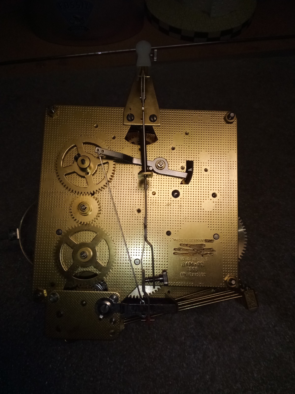 Hermle new 351-23 or 404-001 85 cm calandar wall Clock Movement