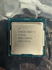 Intel Core i7-9700 Processor CPU 3.0 GHz, 8 Cores, LGA 1151 - SRG13