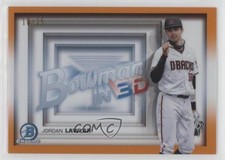 2022 Bowman Bowman in 3-D! Orange Refractor 10/25 Jordan Lawlar #B3D-13 n1u