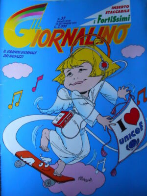Newspaper No. 37 1991 Two Hearts A Pinky Spaceship The Pirates G. Gavioli [G.302]