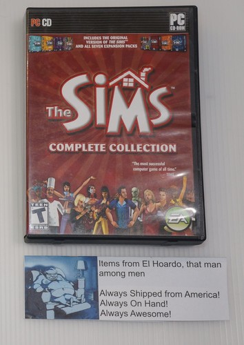 The Sims: Complete Collection CIB (PC: Windows) 4-Disc Set, With Manual ...