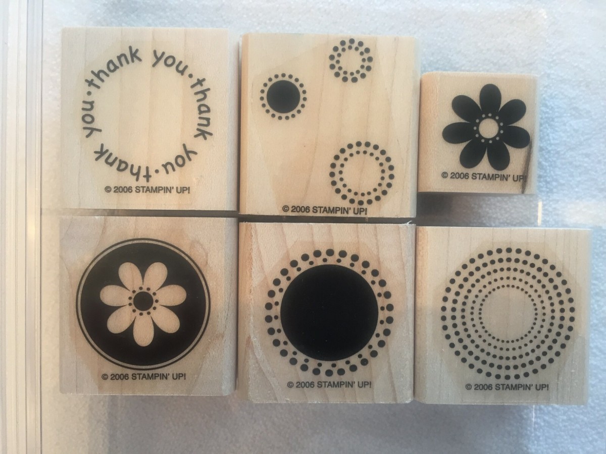Stampin Up Seeing Spots Stampin' Up! DAISY DAYS Retired Stamp Set