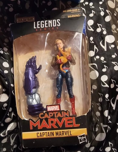  Captain Marvel & GOOSE  Legends in Bomber Jacket Figure Accessories Included  - Picture 5 of 14