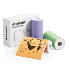 Thermal Paper Self-Adhesive Sticker Paper for Mini Thermal Pocket Printer D1,...