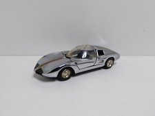 Tekno Denmark Monza GT Chrom Sportwagen Modellauto 1/43 sehr rar TOP 