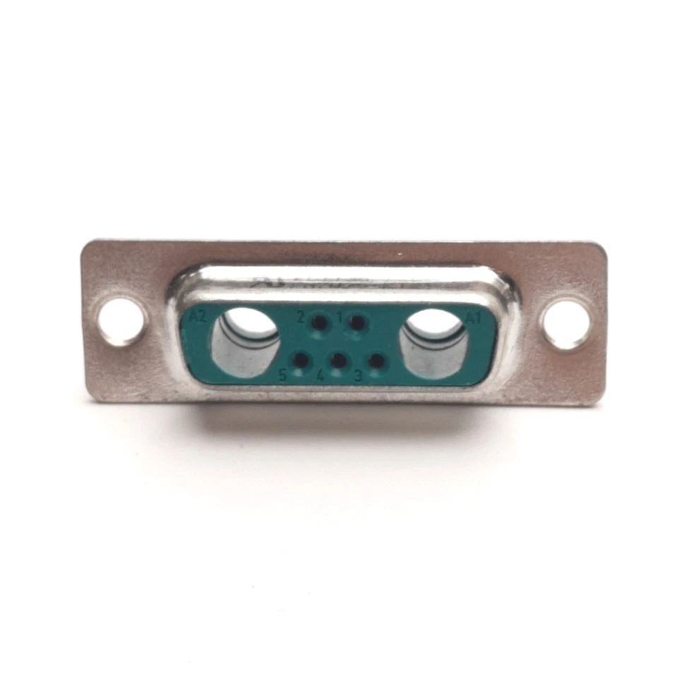 Lot of 9 Molex FM7W2S-K121 D-Sub Connector, Female, 5-Pin, 5 Amps - Image 3 of 4