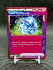 Sparkling Crystal 142/142 ACE SPEC rare Trainer Pokemon Stellar Crown SV7 NM