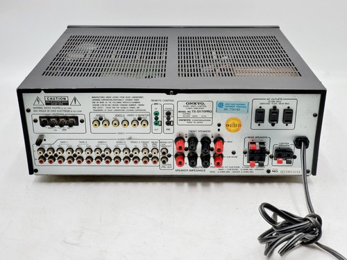 Onkyo TX-SV70PRO AV Control Tuner Amplifier, 90W per Channel, Dolby Pro Logic - Picture 2 of 2