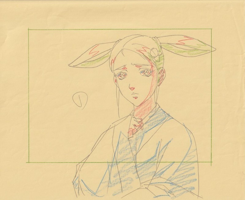 The Twelve Kingdoms Juuni Kokki Genga Douga Original Sketches Pierrot - Teiei