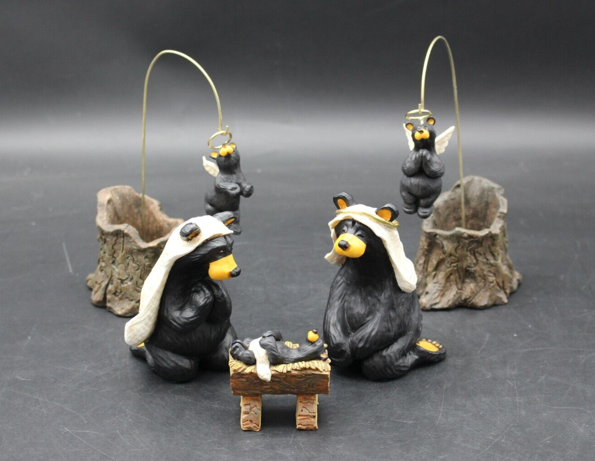 Beartivity Bearfoots Jeff Fleming Big Sky Carvers Complete 7 Piece