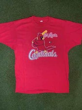80s St. Louis Cardinals - Vintage MLB Tee Shirt Large 