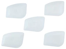 Lot of 5 White Lil' Chizler Window Film Tint Installation Tools