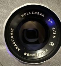 Vintage WOLLENSAK ANASTIGMAT 5" f/3.5 Projection LENS